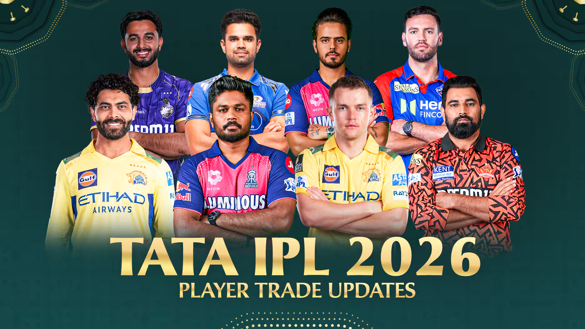 IPL 2026 all teams and captains - Bet on Swamiji